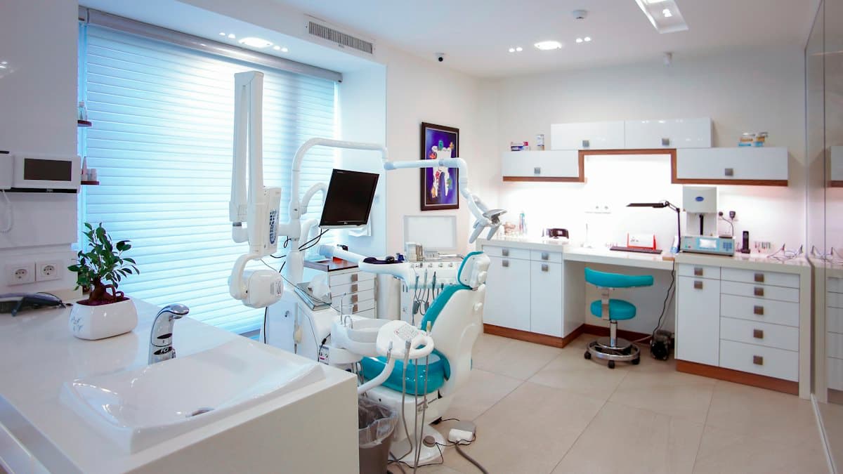 A modern private dental clinic treatment room in London